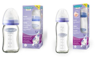 Lansinoh skleněná kojenecká láhev s NaturalWave TM savičkou
