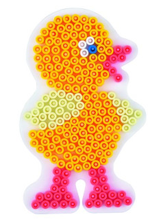 Podložka na zažehlovací korálky Hama Kuřátko MIDI