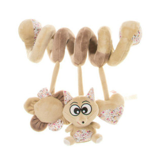 Plyšová spirála Liška 