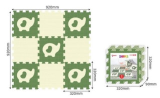 Pěnové puzzle 32 x 32 cm