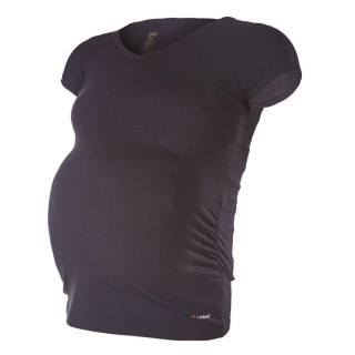 Tričko těhotenské KR tenké Outlast® Černá