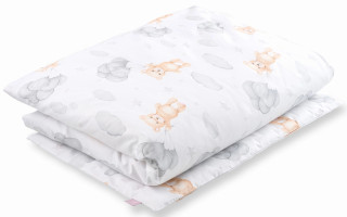 Sada povlečení 2dílné 100 x 135 cm Medvídek s balónky Infantilo