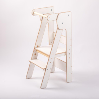 Učící věž skládací Nina Bílá