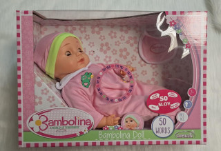 Panenka Bambolina Sweet s 50 českými slovy