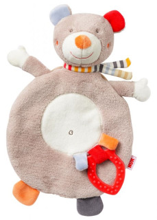 Dečka-mazlíček+kousátko Méďa FOREST FUN NUK