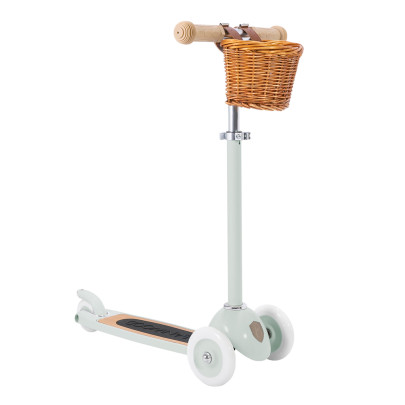 Dětská tříkolová koloběžka Pale Mint Banwood 