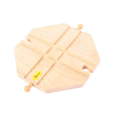 Křížení dřevěné vláčkodráhy Bigjigs Rail