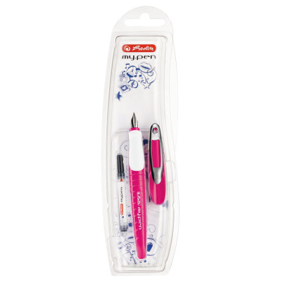 Pero bombičkové my.pen M růžovo-bílé Herlitz
