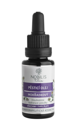 Pěsticí olej mokřadkový 20 ml fialové sklo Nobilis Tilia