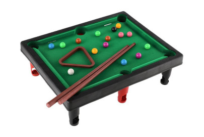 Kulečník/Billiard mini dětský 33 x 26 cm