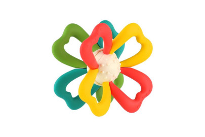 Točáček kytka babyted silikon/plast 0 m+