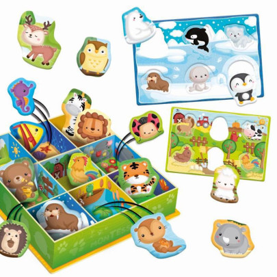 Montessori baby krabička - šťastné zvířátka
