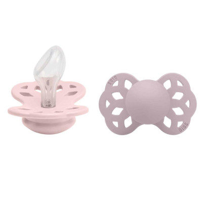 Bibs anatomické dudlíky silikon 2 ks 6-36 měsíců Infinity
