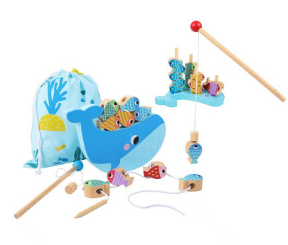 Motorická hra 3 v 1 Velryba 2Kids Toys
