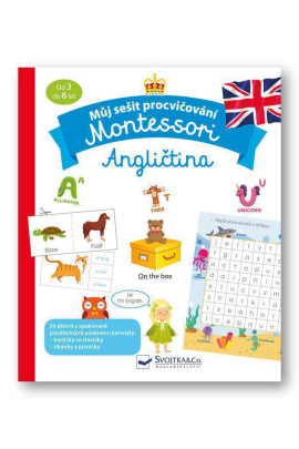 Můj sešit procvičování Montessori Angličtina 
