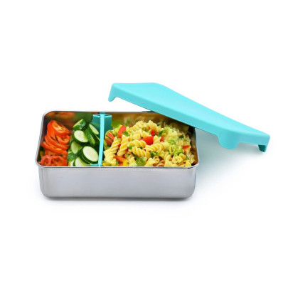 Nerezový Bento box 740 ml se silikonovým víkem Melii