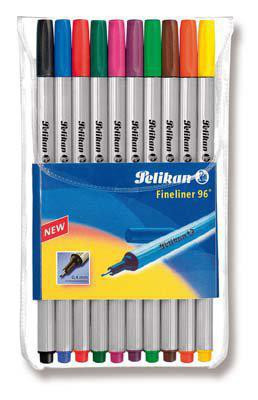 Fineliner 96 10 barev Pelikan