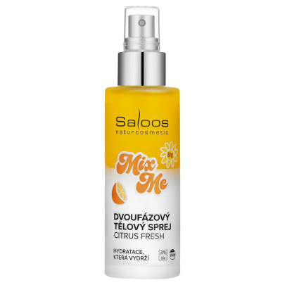 Dvoufázový tělový sprej Citrus Fresh 100 ml Saloos