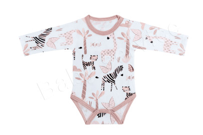 Rostoucí body Safari růžová Česká výroba Babyservice