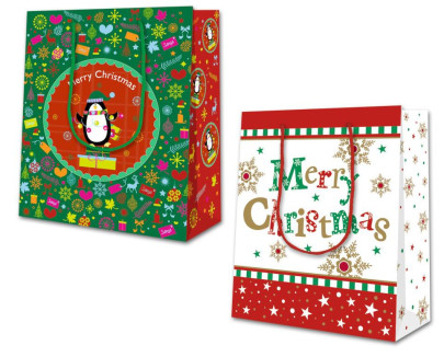 Dárková taška Merry Christmas 17x22,5x8 cm SusyCard