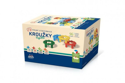 První stavebnice největší Kroužky 96 ks