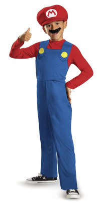 Dětský kostým Mario Vel. 4 - 6 let