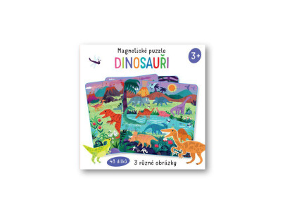 Magnetické puzzle Dinosauři