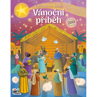 Samolepková knížka Vánoční příběh