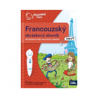 ALBI Kouzelné čtení Francouzský obr. slovník