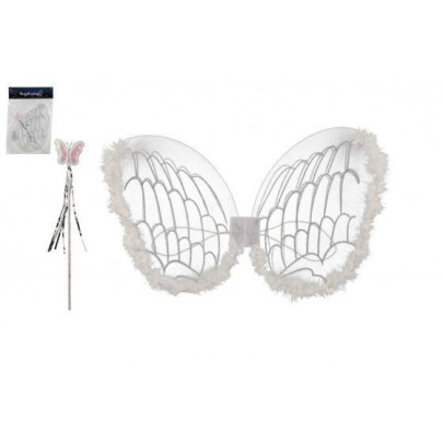 Křídla anděl s hůlkou nylon