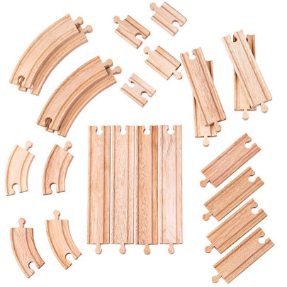 Dřevěné koleje set 24 dílů Bigjigs Rail