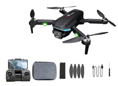 Dron skládací s detekcí překážek a WIFI kamerou 720p RC na dálkové ovládání