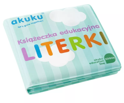 Vzdělávací knížka do vody Písmena Akuku