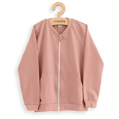 Dětská tepláková mikina New Baby Kindergarten pink 