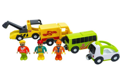 Sada městských vozidel s figurkami 2Kids Toys