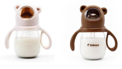 Kojenecká lahev Jordbaer 300 ml 6 m+ Kidnort
