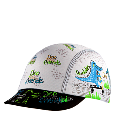 Funkční letní kšiltovka Coolmax Dino Friends RDX s UV fitrem 40+