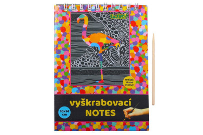 Vyškrabovací notes 10 listů