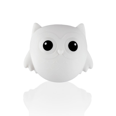 Silikonové nástěnné noční světlo Owl Zopa