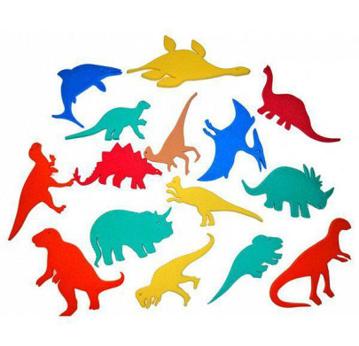 Pěnové denalepky Dinosauři - sada (8 mm)