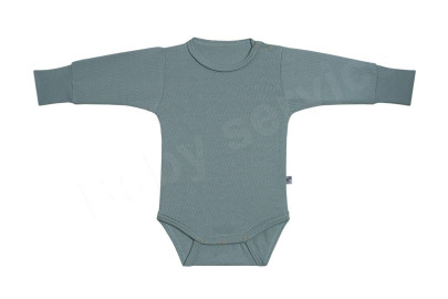 Kojenecké body Vlnky mátová Česká výroba Babyservice