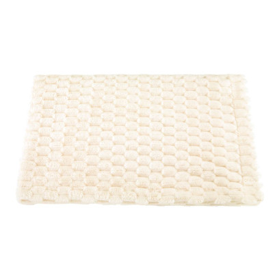 Deka dvojitá bublinky Mazlík 70 x 100 cm Outlast® - Smetanová/bílá káva