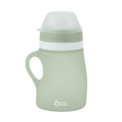 Silikonová láhev 150 ml Green Babymoov