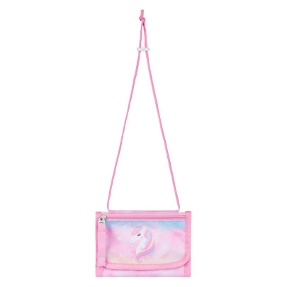 Peněženka na krk Rainbow Unicorn Baagl