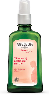 Těhotenský pěsticí olej na strie 100 ml Weleda