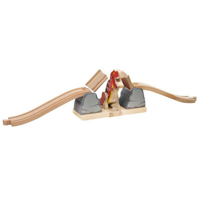 Most s T-Rexem Bigjigs Rail