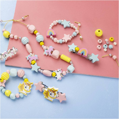 Kreativní sada Mini Craft Kit Jewellery Blue Pink Creativ Company