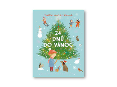 Leporelo 24 dnů do Vánoc ilustrace Richard Jones