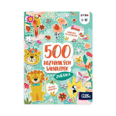 Kvído - 500 roztomilých samolepek: Zvířátka Albi