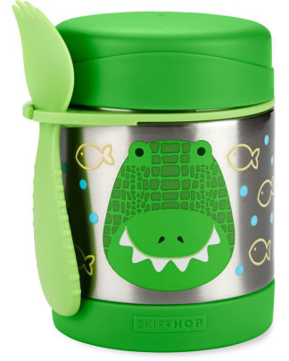 Termoska na jídlo se lžičkou/vidličkou Zoo 3 r+ 325 ml Skip Hop